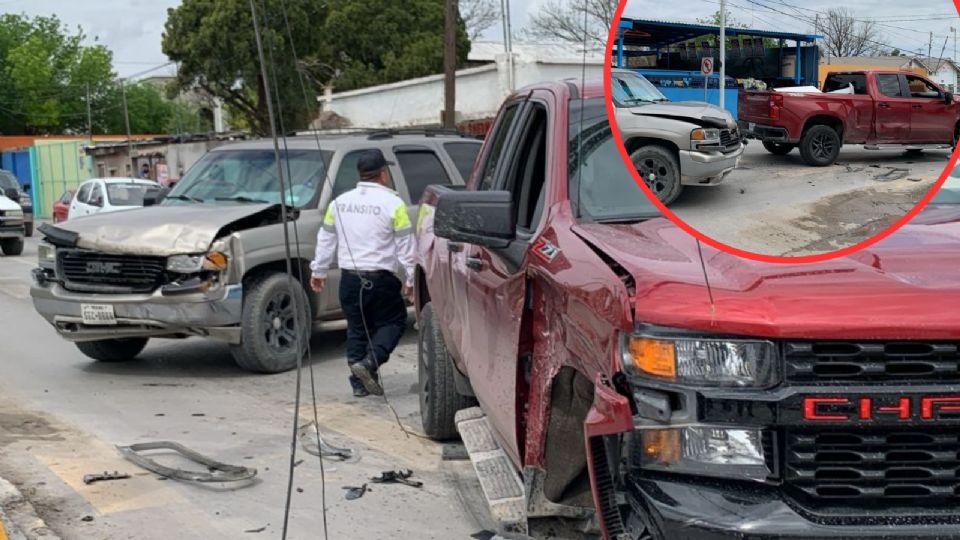 Este accidente dejó cuantiosos daños materiales