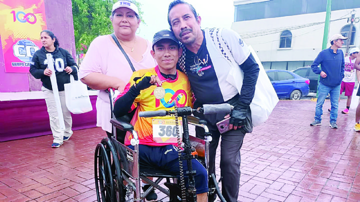 'Es súper campeón': Germán Isaías es un gran ejemplo en Nuevo Laredo