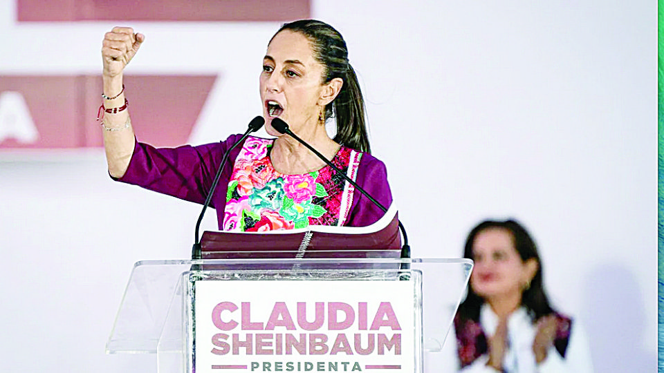 Claudia Sheinbaum, criticó al expresidente Vicente Fox y Felipe Calderón,