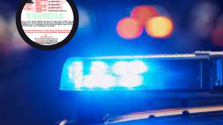 Lanzan Alerta Amber: hombre desaparece con sus cuatro hijos desde hace un mes en Coahuila