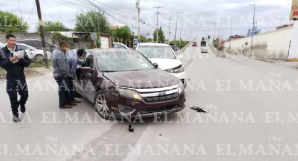 Mujer resulta herida tras accidente en puente de la Eva Sámano