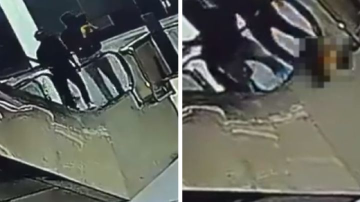 Muere bebé al caer del tercer piso de centro comercial; su papá lo llevaba en brazos | VIDEO