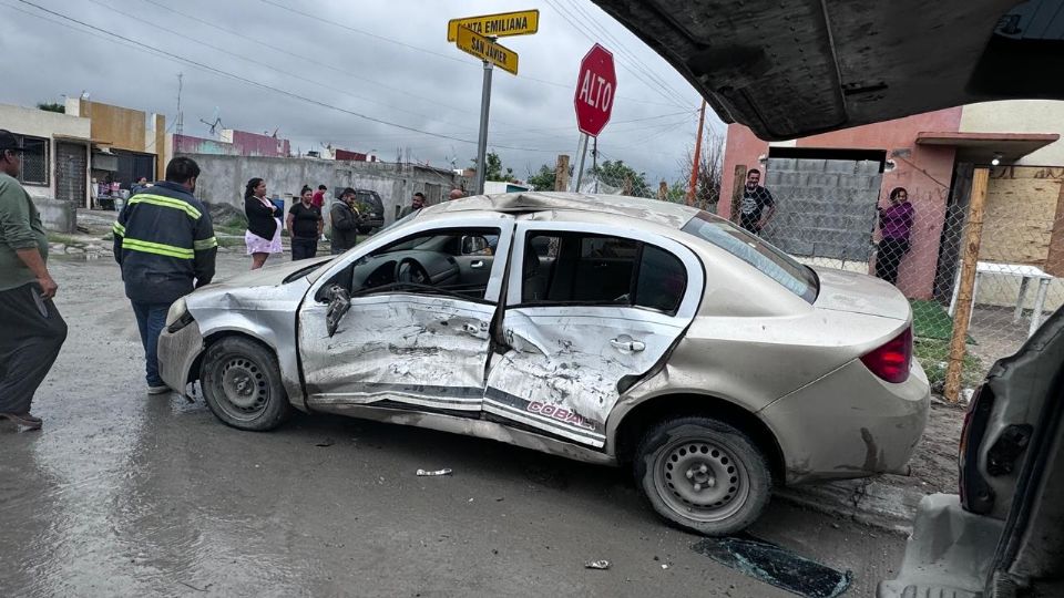 El accidente se registró en la colonia Villas de San Miguel