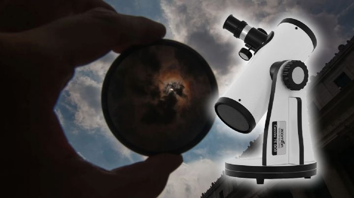 La UNAM regalará telescopio a quien tome la mejor foto del eclipse solar 2024