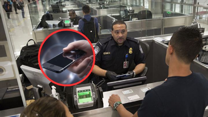 ¿Puede un agente de migración de EU revisar mi teléfono celular?