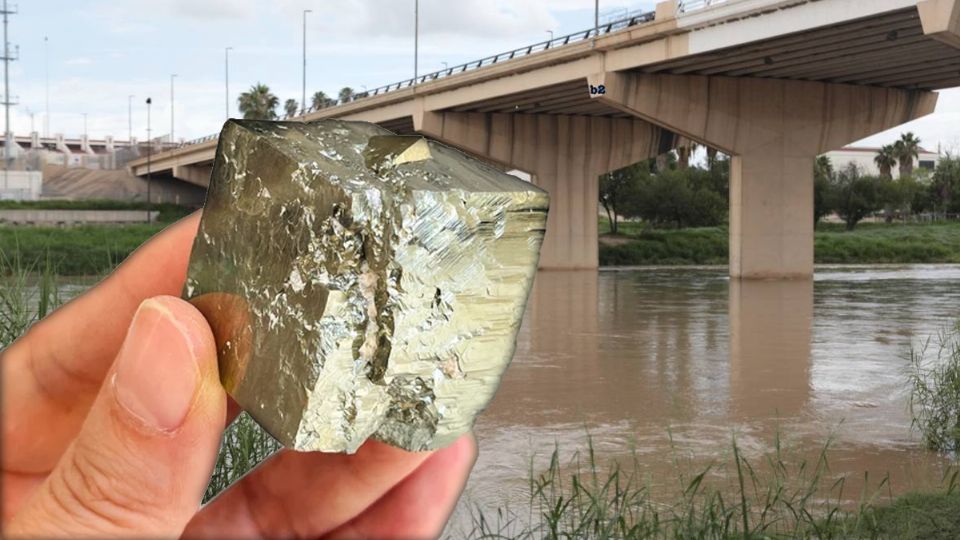 Hay mineral pirita el 'oro de los tontos' en la frontera