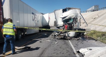 Así fue la tragedia en la carretera libre Monterrey-Nuevo Laredo; murió un chofer