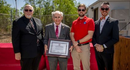 Inauguran nueva estación climatológica en universidad TAMIU 