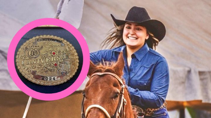 Paola González brilla en la Arena D&D en Zuazua; dedica triunfo a su padre