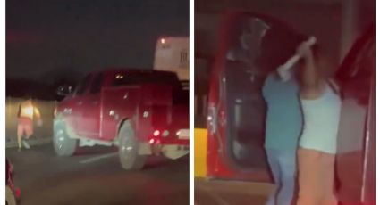 Violenta pelea se registra en Carretera a Laredo, sacaron hasta un hacha