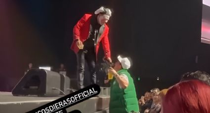 Captan a Eduin Caz en show de Brincos Dieras en Los Ángeles; esto hizo | VIDEO