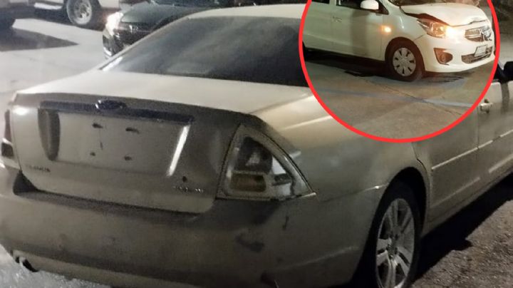 Jovencito imprudente causa fuerte choque en la colonia Matamoros, al pasarse el alto