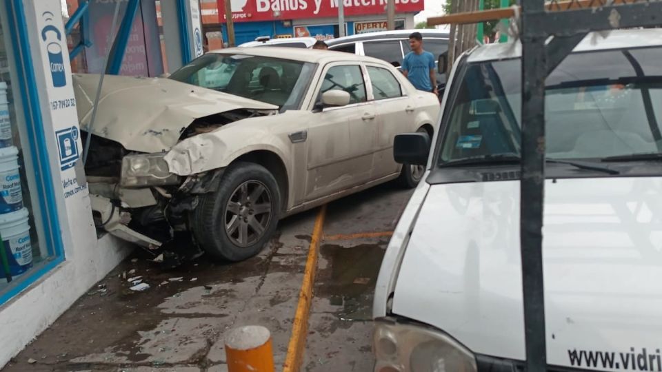 Cuantiosos daños se registraron en este accidente