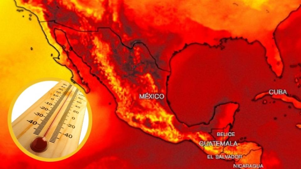 Ve sacando el abanico el aire acondicionado, porque los calores llegaron con todo a México, afectando a gran parte del territorio nacional