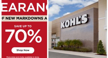 Kohl's agrega mil nuevas rebajas; estos son los productos al 70%