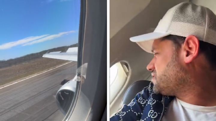 Avión que trasladaba a ‘Mi Banda El Mexicano’ tiene aterrizaje forzoso I VIDEO