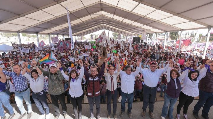 Mejor movilidad, agua potable y protección al medio ambiente para Edomex: Claudia Sheinbaum