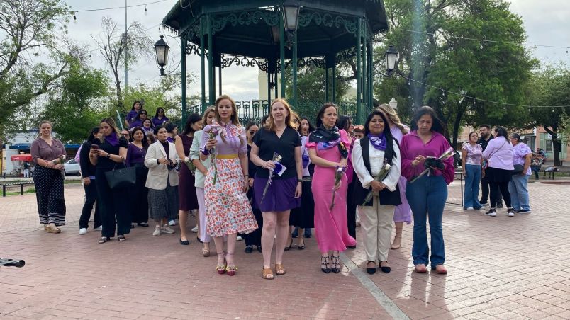 La ceremonia inició en la Plaza Juárez