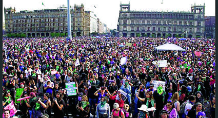 Valentía y poderío en marcha del 8M