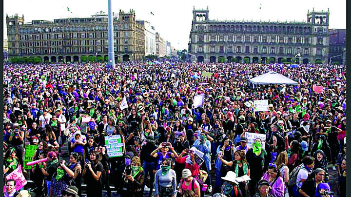Valentía y poderío en marcha del 8M