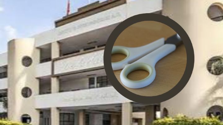 Estudiante hiere con tijeras a compañerito en secundaria; le dan 16 puntadas en la espalda