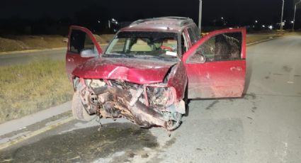 Reportan accidente vial en la Colonia Cavazos; conductor huyó del sitio para no enfrentar la justicia