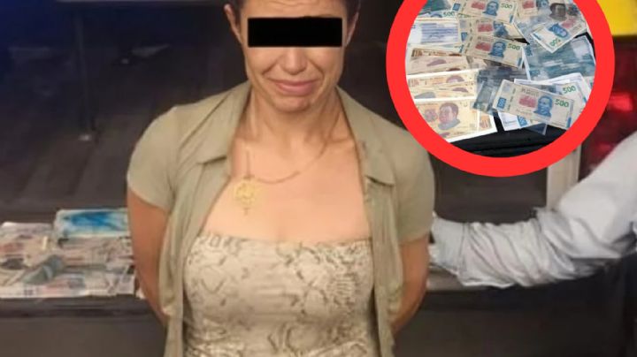 Mujer paga el taxi con billetes falsos; es detenida y acaba llorando