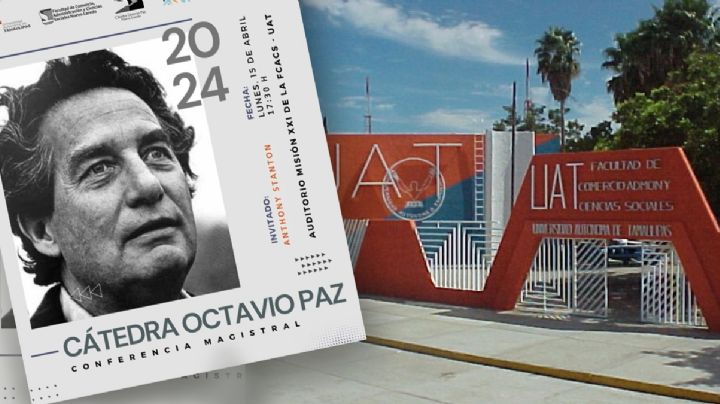 Iniciarán actividades de la Cátedra Octavio Paz con conferencia de Anthony Stanton