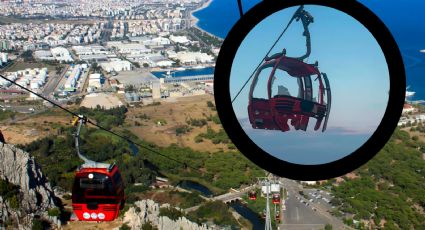 Tragedia y angustia en teleférico: un muerto y 10 heridos al caer cabina a terreno rocoso