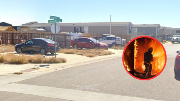 Fuego intoxica a dos mujeres y varios automóviles se consumieron en Laredo