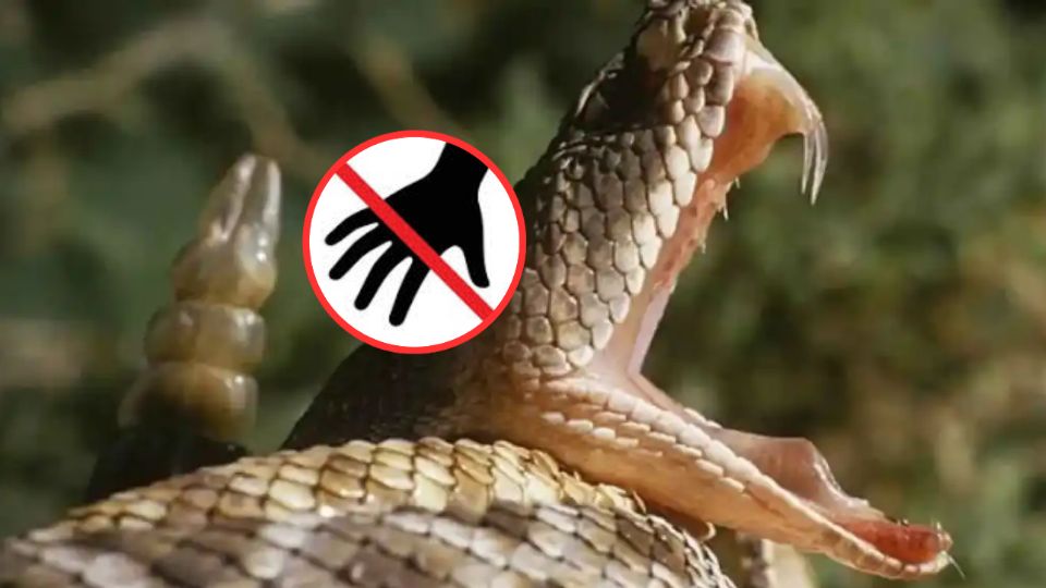 No toques la cabeza decapitada de una serpiente