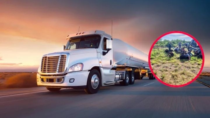 Rescatan a indocumentados escondidos en doble fondo de tráiler; conductor escapó