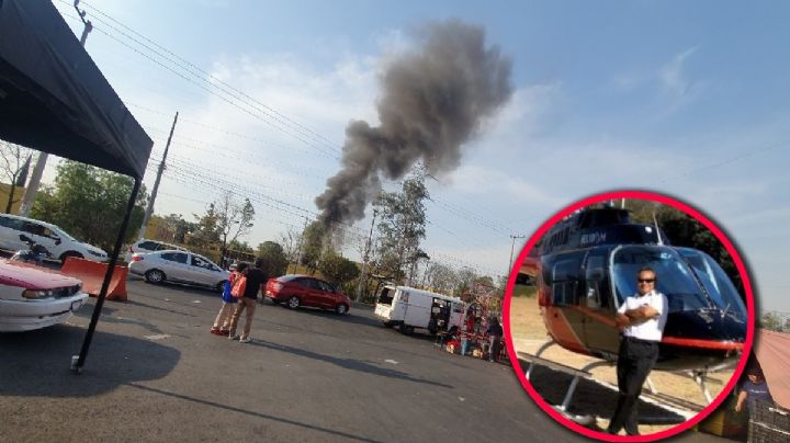 Llaman héroe al piloto del helicóptero que cayó en CDMX; esto fue lo que hizo