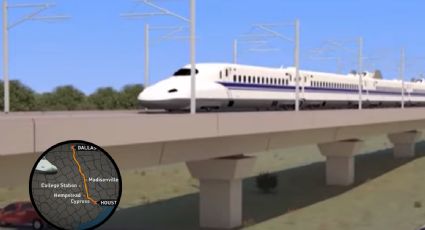 Tren de alta velocidad reduciría a 90 minutos el traslado entre Dallas y Houston