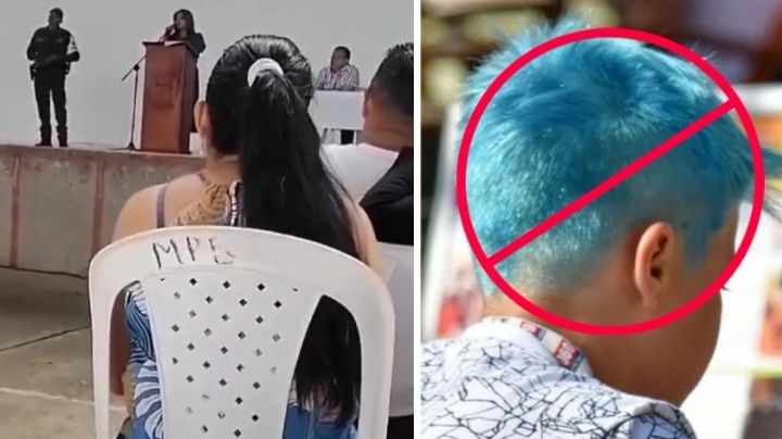 Directora impone disciplina y prohíbe celulares, cabello teñido y noviazgos en escuela | VIDEO