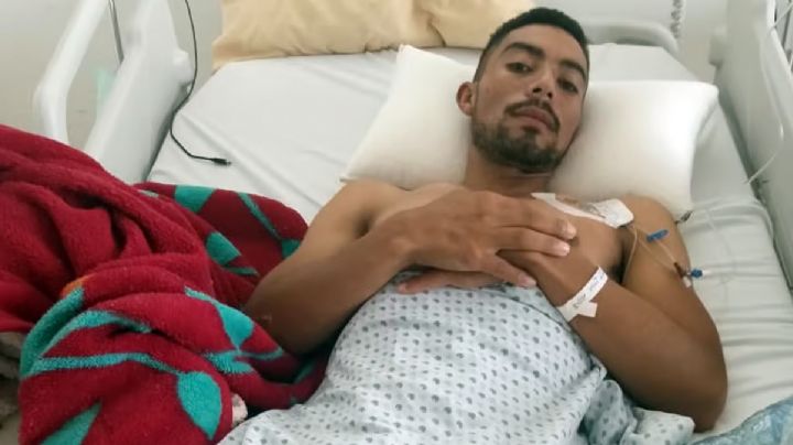 Tren trunca 'sueño americano' a hondureño y le corta las piernas; pide ayuda para unas prótesis