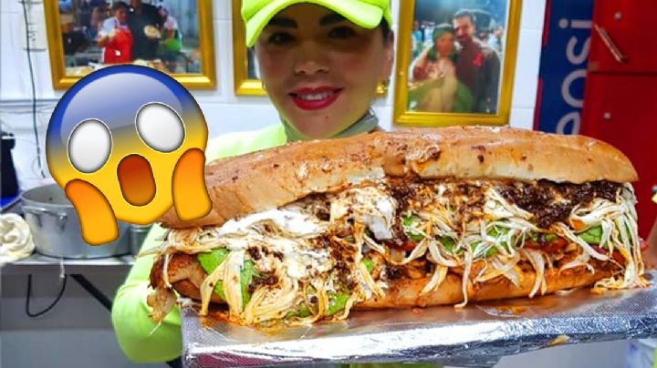 Las tortas más grandes de todo México, ¿de qué son y dónde las venden?