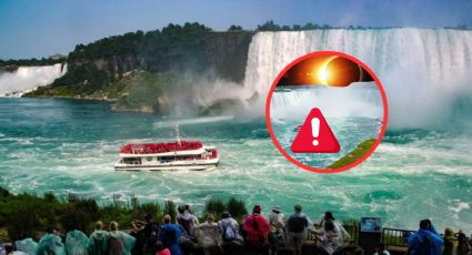 Cataratas de Niágara, en declaratoria de emergencia; de los mejores sitios para ver el eclipse solar