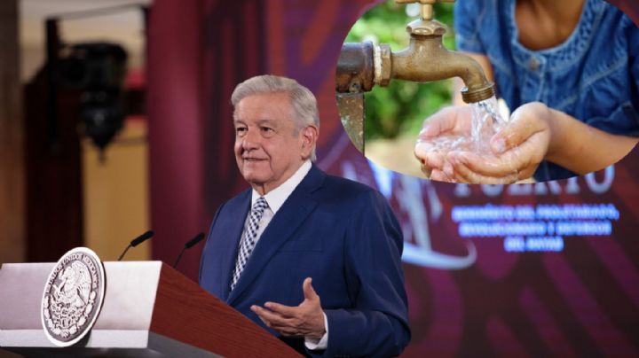 Blinda AMLO agua para uso humano
