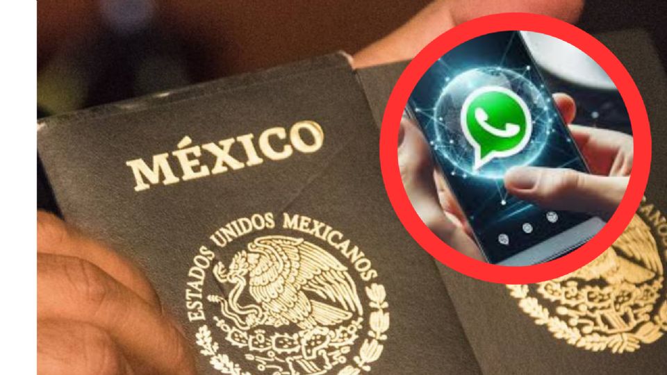 Ya puedes tramitar tu cita para pasaporte mexicano por medio de Whatsapp