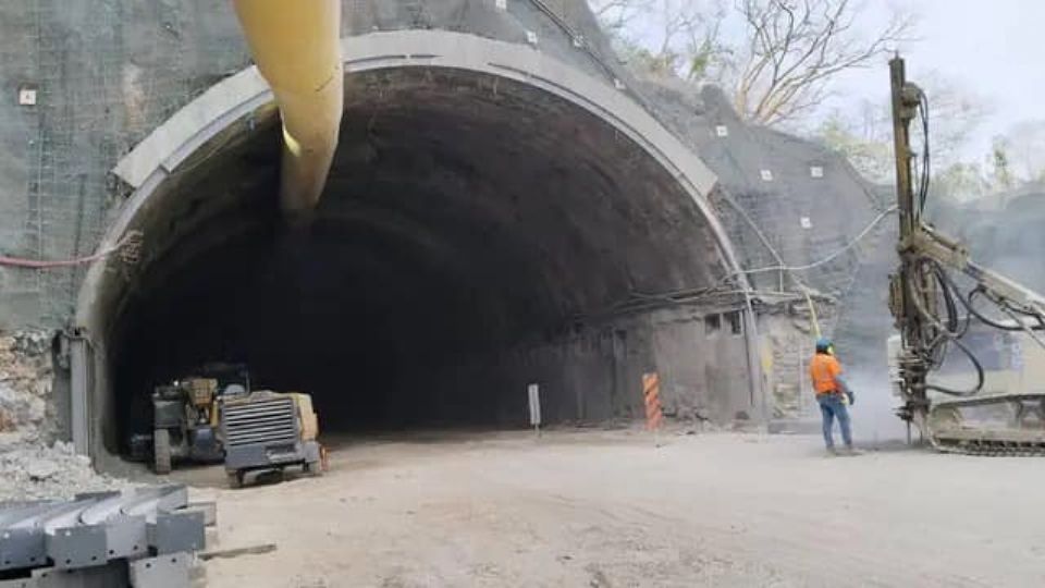 El enorme túnel ya casi está listo