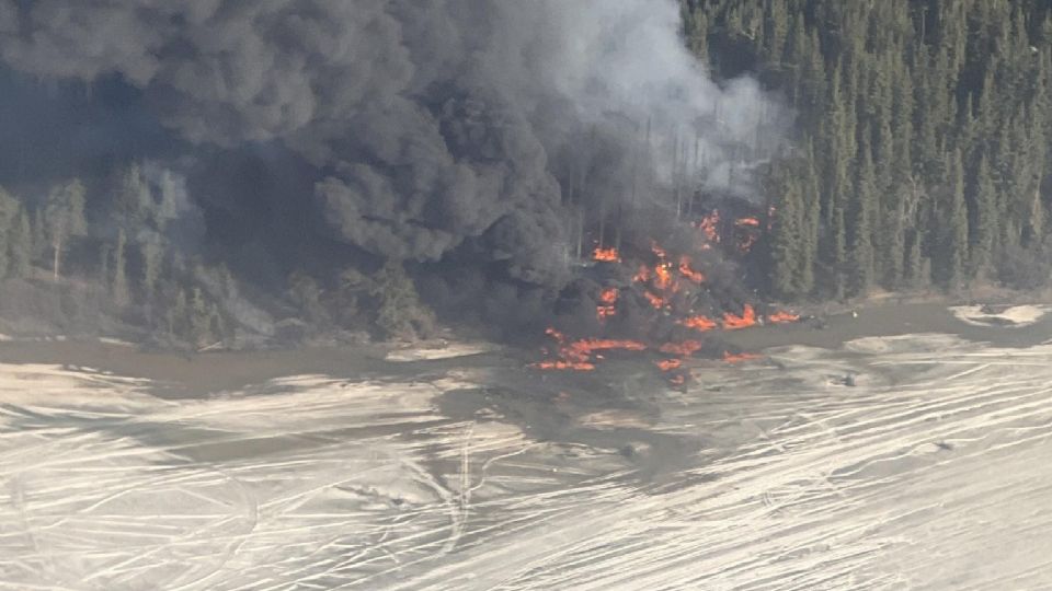 El accidente ocurrió sobre el río Tanana, cerca de Fairbanks
