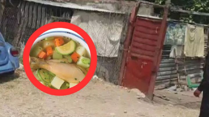 Le regalan caldo de pollo a una familia de escasos recursos; casi muere envenenada