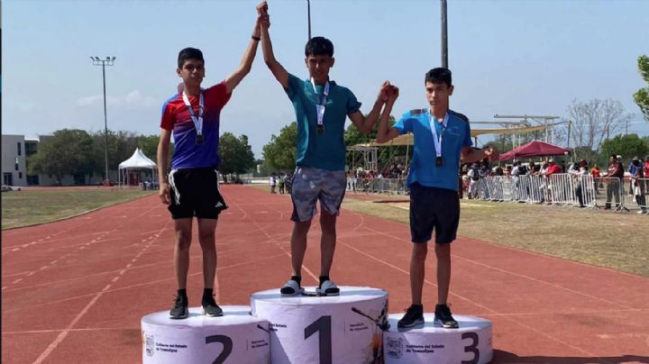 Neolaredense queda campeón en Estatal de Atletismo