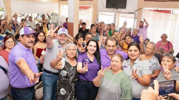 Cierra Yahleel Abdal su primera quincena de campaña con vecinos de la Voluntad y Trabajo 3