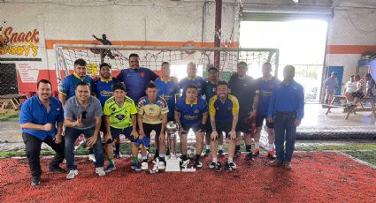 Conquista Quintana el campeonato en la Bodega Indoor Soccer