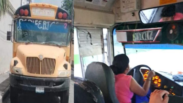 Joven mujer hace historia en Nuevo Laredo; es chofer de camión de transporte público