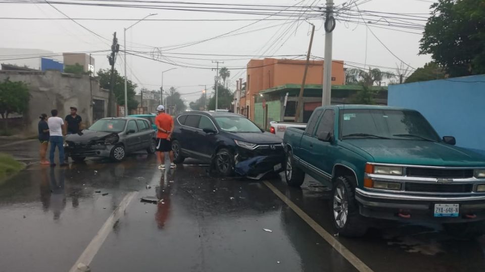 El fuerte accidente se registró en la colonia Guerrero