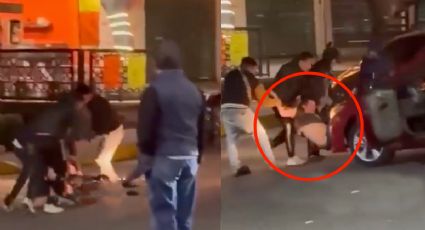 Graban en video golpiza y levantón a hombre en las calles de la CDMX