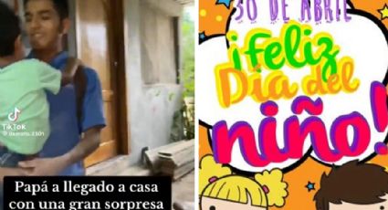 Día del Niño: Papá albañil sorprende a su hijo con extraordinario regalo | VIDEO